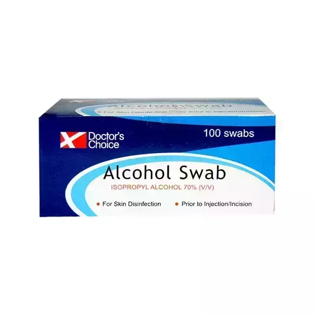 Doctor's Choice Alcohol Swabs (100)