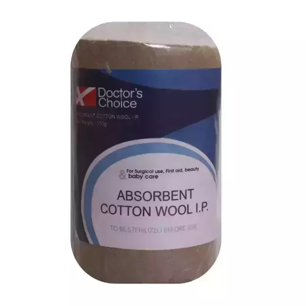 Doctor's Choice Absorbent Cotton Wool I.P. 100gm