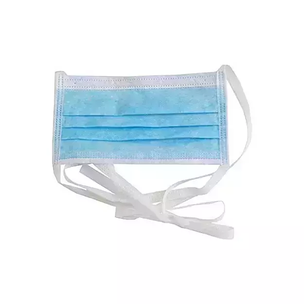 Doctor's Choice 3 Layer Bulk Tie Face Mask (100)