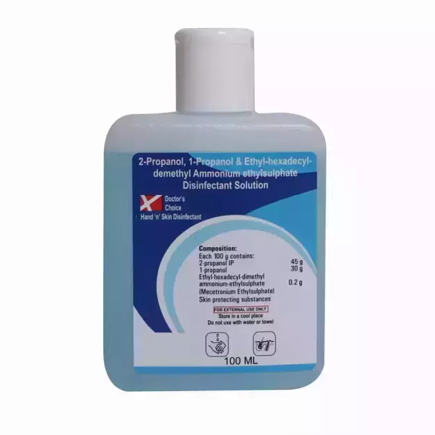 Doctor's Choice Hand 'n' Skin Disinfectant Solution 100ml