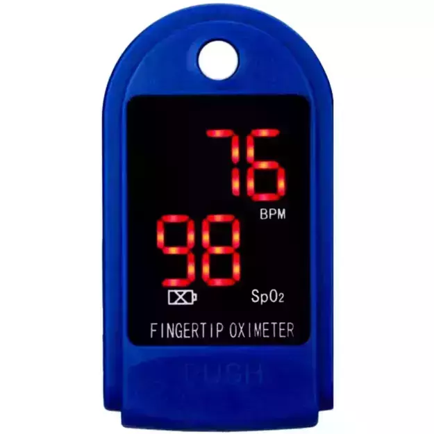Finger Pulse Oximeter Blue_0