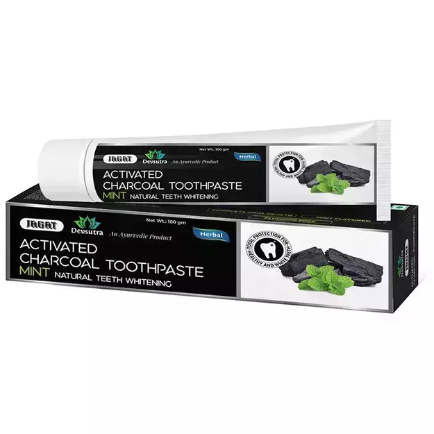Jagat Mint Devsutra Activated Charcoal Toothpaste 100gm