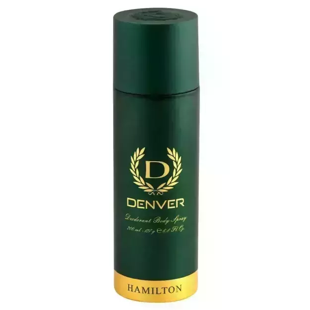 Denver Hamilton Deodorant Body Spray for Men 200ml