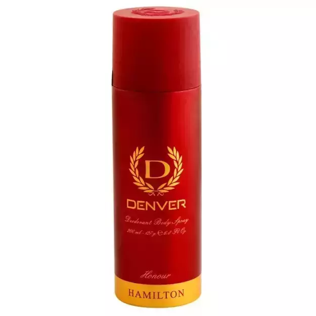 Denver Hamilton Honour Deodorant Body Spray for Men 200ml