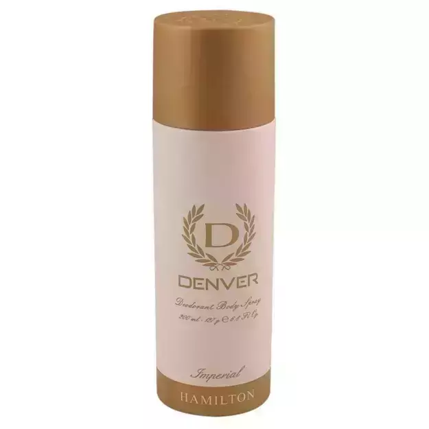 Denver Hamilton Imperial Deodorant Body Spray for Men 200ml