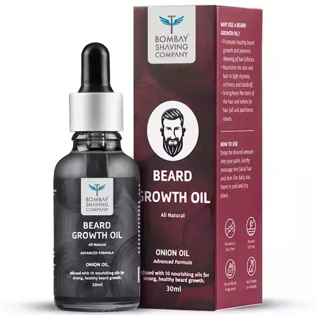 Bombay Shaving Company Beard Growth Onion Oil 30ml