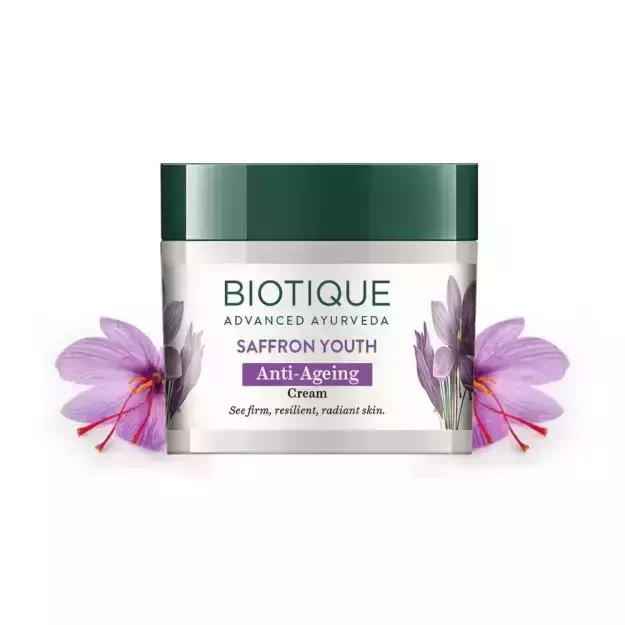 Biotique Saffron Youth Anti-Ageing Cream 50gm