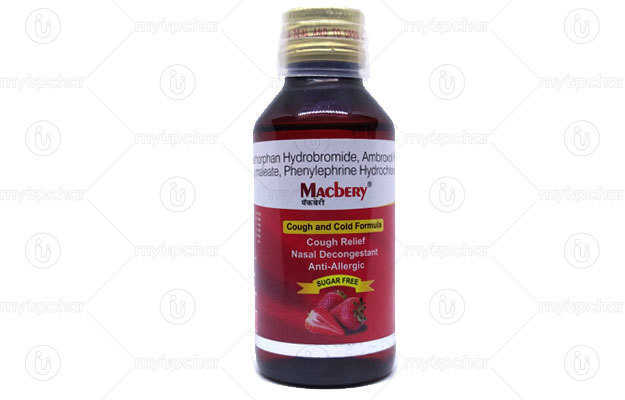 Macbery Strawberry Sugar Free Syrup