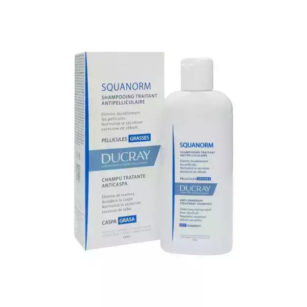 Ducray Squanorm Anti-Dandruff Treatment Shampoo 200ml