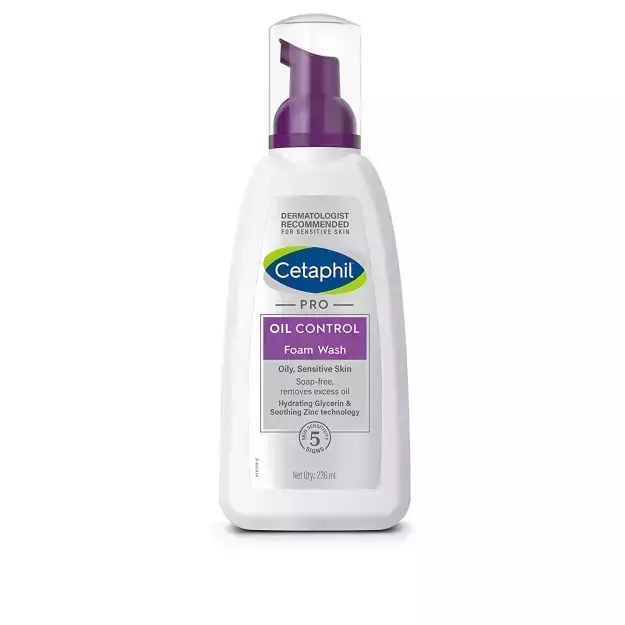 Cetaphil PRO Oil Control Foam Face Wash for Acne & Oily Prone Skin 236ml