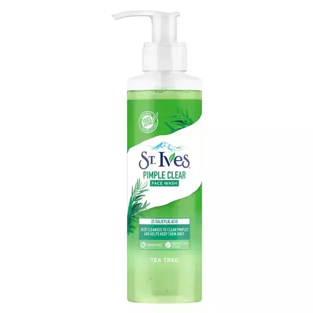 St. Ives Pimple Clear Tea Tree Face Wash 190gm