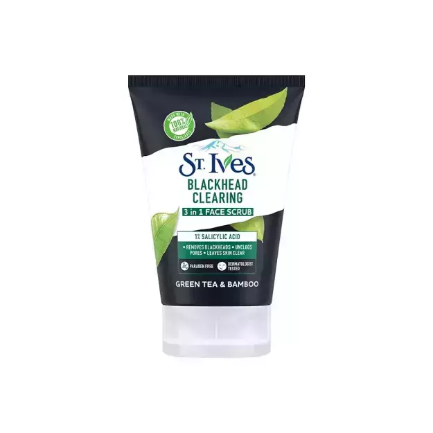 St. Ives Blackhead Clearing 3 In 1 Face Scrub 80gm