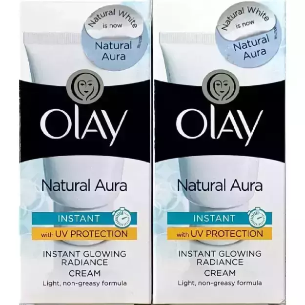 OLAY Natural Aura Instant glowing Radiance Cream 80gm