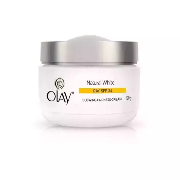 OLAY Natural White Glowing Fairness Cream Day SPF 24 50gm