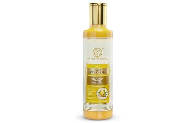 Khadi Natural Triphala with Olive Oil Hair Cleanser- Sulphate & Paraben Free