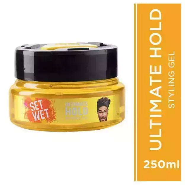 Set Wet Ultimate Hold Styling Hair Gel 250 ml