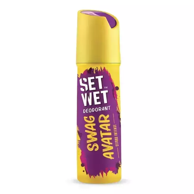 Set Wet Deodorant Swag Avatar Citrus Intense 150ml