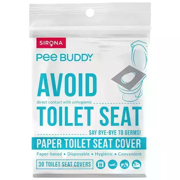 PeeBuddy Paper Toilet Seat Cover (20)