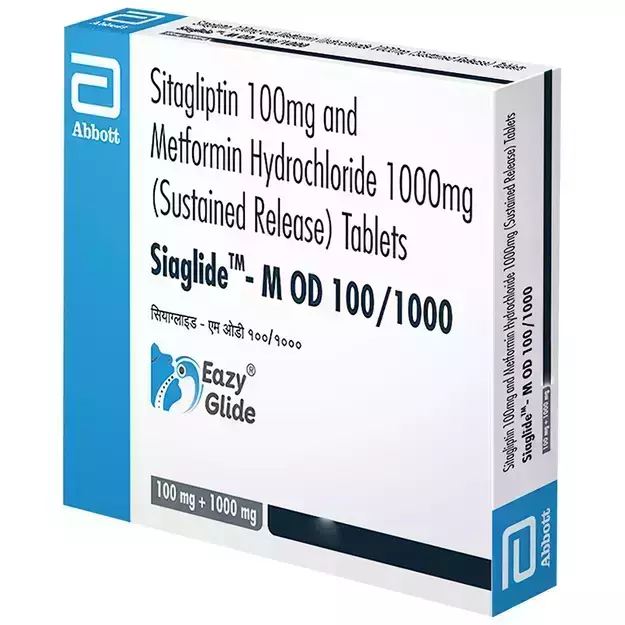Siaglide M OD 100/1000 Tablet SR (10)