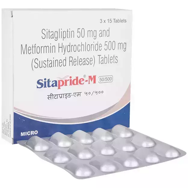 Sitapride M 50/500 Tablet SR (15)