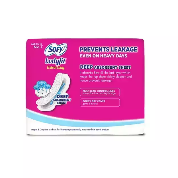 Sofy Bodyfit Sanitary Pads XL (6)