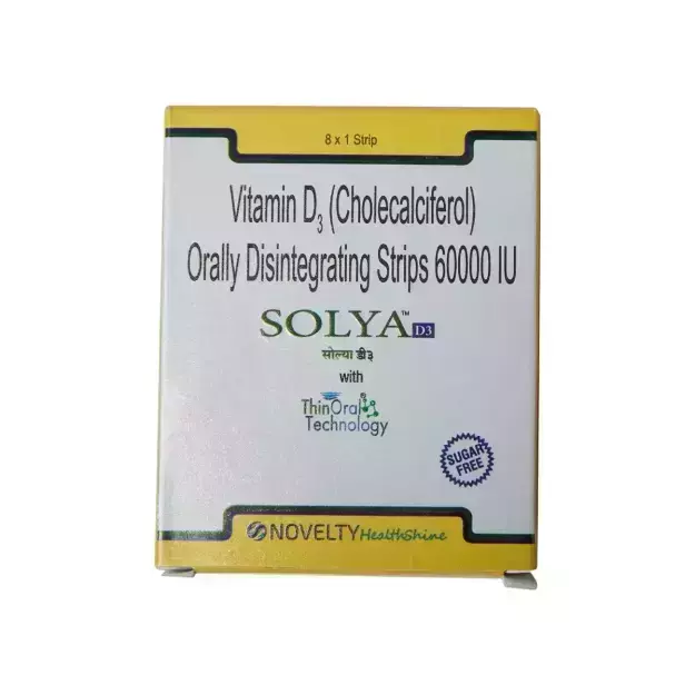 Solya D3 Sugar Free Oral Disintegrating Strips (1)