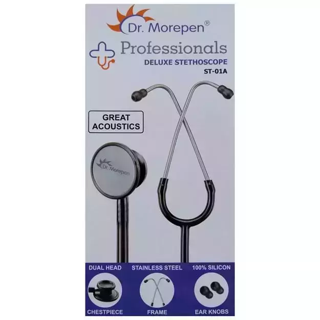 Dr Morepen ST01A Deluxe Stethoscope
