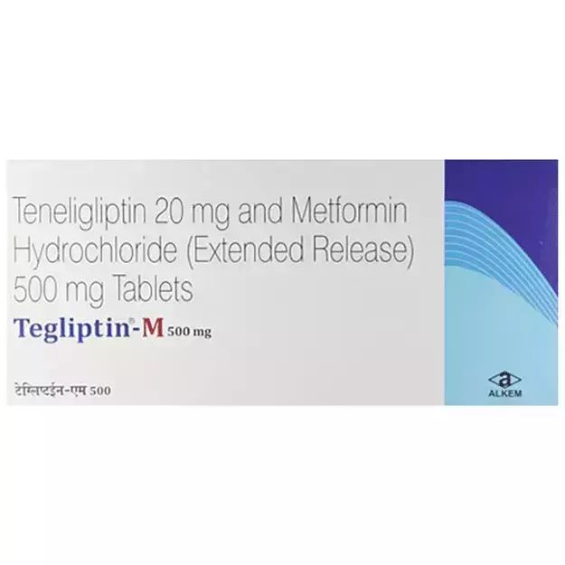 Tegliptin M 500mg Tablet SR (15)