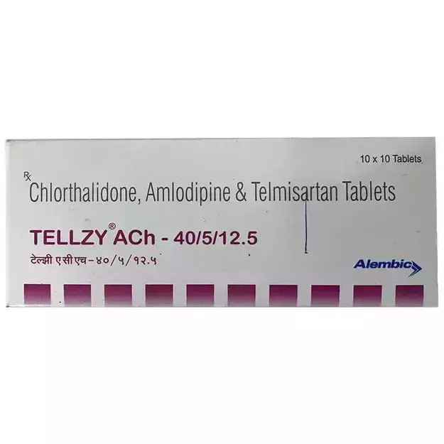 Tellzy Ach 40/5/12.5 Tablet