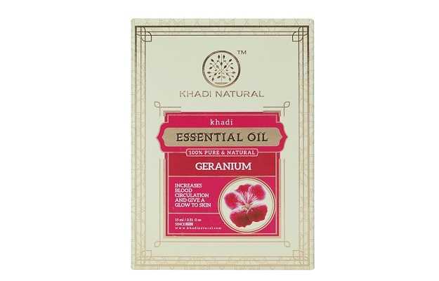 Khadi Natural Geranium Essential Oil