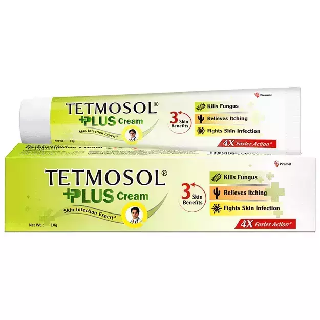 Tetmosol Plus Cream 10gm