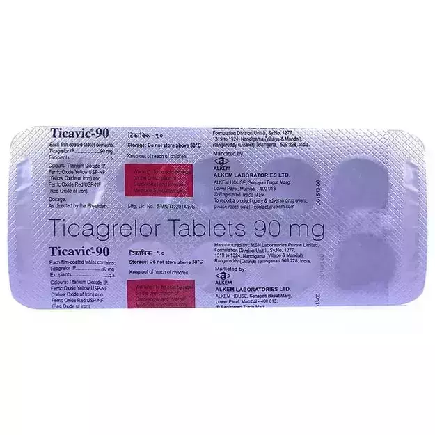 Ticavic 90 Tablet (10)