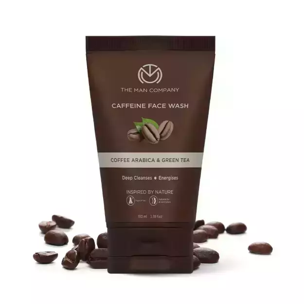 The Man Company Coffee Face Wash with Coffee Arabica & Green Tea Extracts 100ml