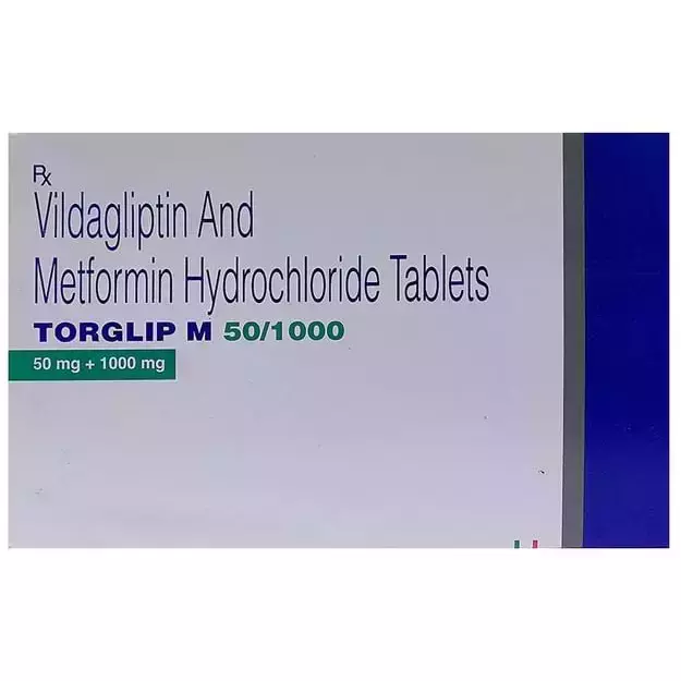 Torglip M 50/1000 Tablet (10)