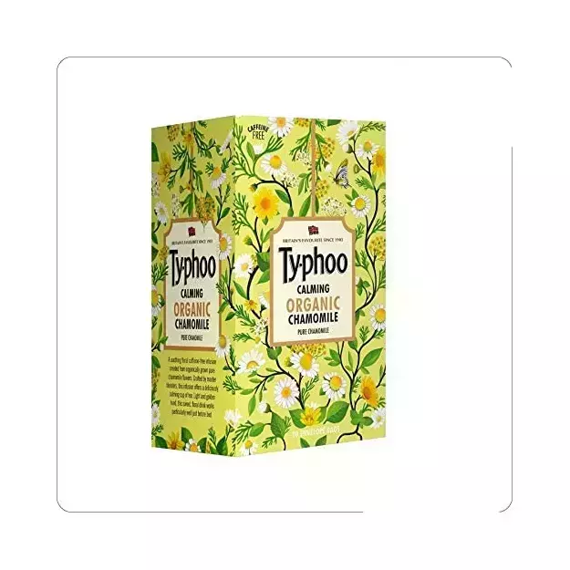 Typhoo Calming Organic Chamomile Caffeine Free Tea Bags (20)