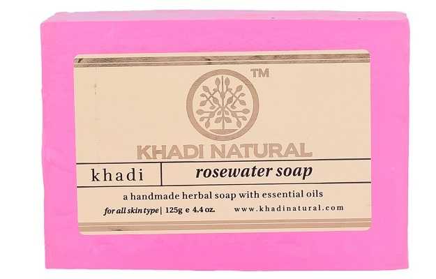 Khadi Natural Rose Water Soap