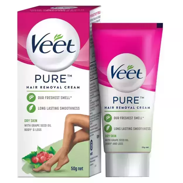 Veet Pure Hair Removal Cream For Women Dry Skin 50gm