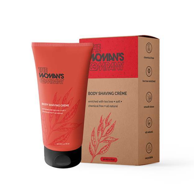 The Woman’s Company Body Shaving Creme Enriched with Glycerine Tea Tree