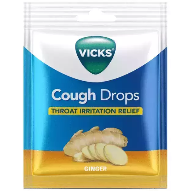 Vicks Cough Drops Ginger (20)