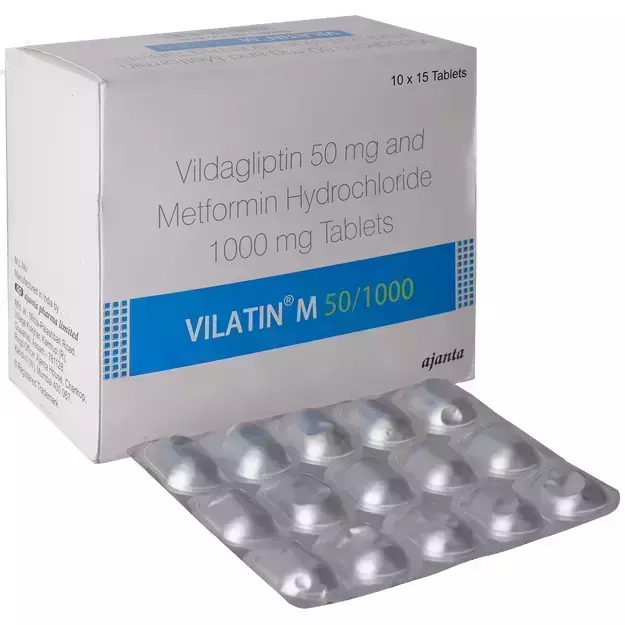 Vilatin M 1000mg/50mg Tablet (15)