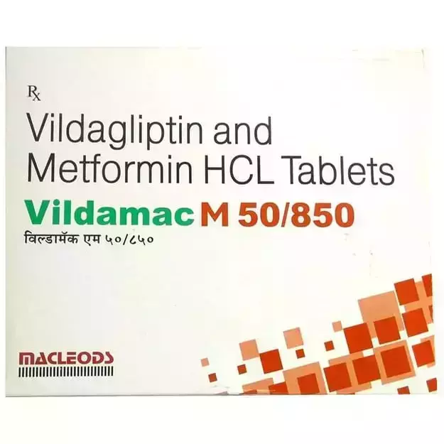 Vildamac M 50/850 Tablet (15)