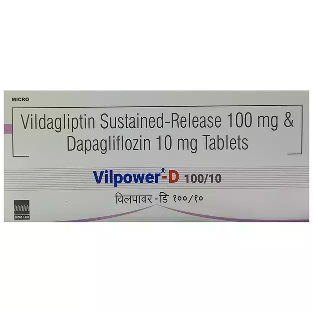 Vilpower D 100/10 Tablet (10)