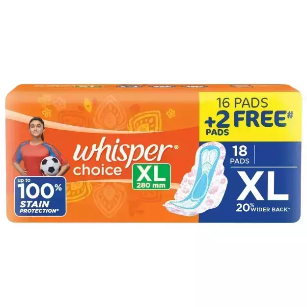 Whisper Choice Pads XL (18)