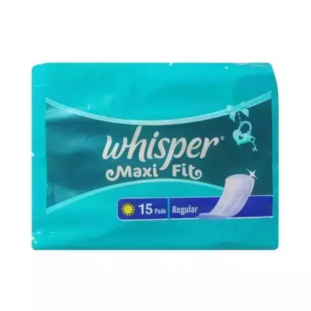 Whisper Maxi Fit Regular Pads (15)