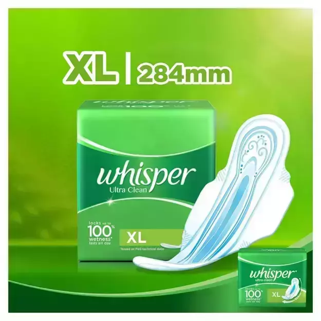 Whisper Ultra Clean Wings Pads XL (30)