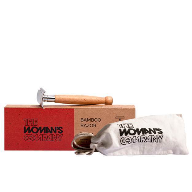 The Woman’s Company Bamboo Safety Razor for Men & Women With Bio-degradable Bamboo Handle