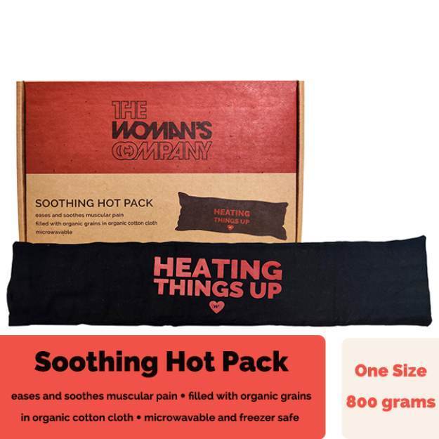 The Woman’s Company Period Pain Relief Pad Menstrual Cramps Soothing Pain Relief Hot Pack