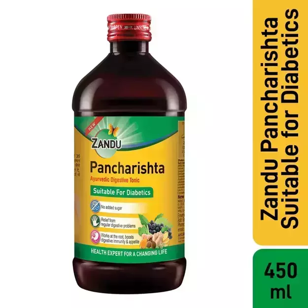 Zandu Pancharishta Suitable for Diabetics 450ml
