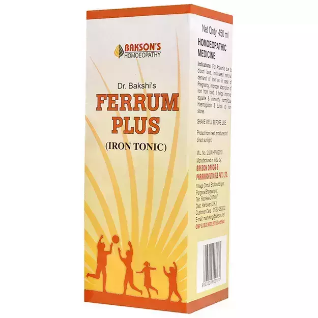 Bakson Ferrum Plus Iron Tonic 450ml
