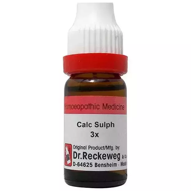 Dr. Reckeweg Calcarea Sulph Dilution 3X
